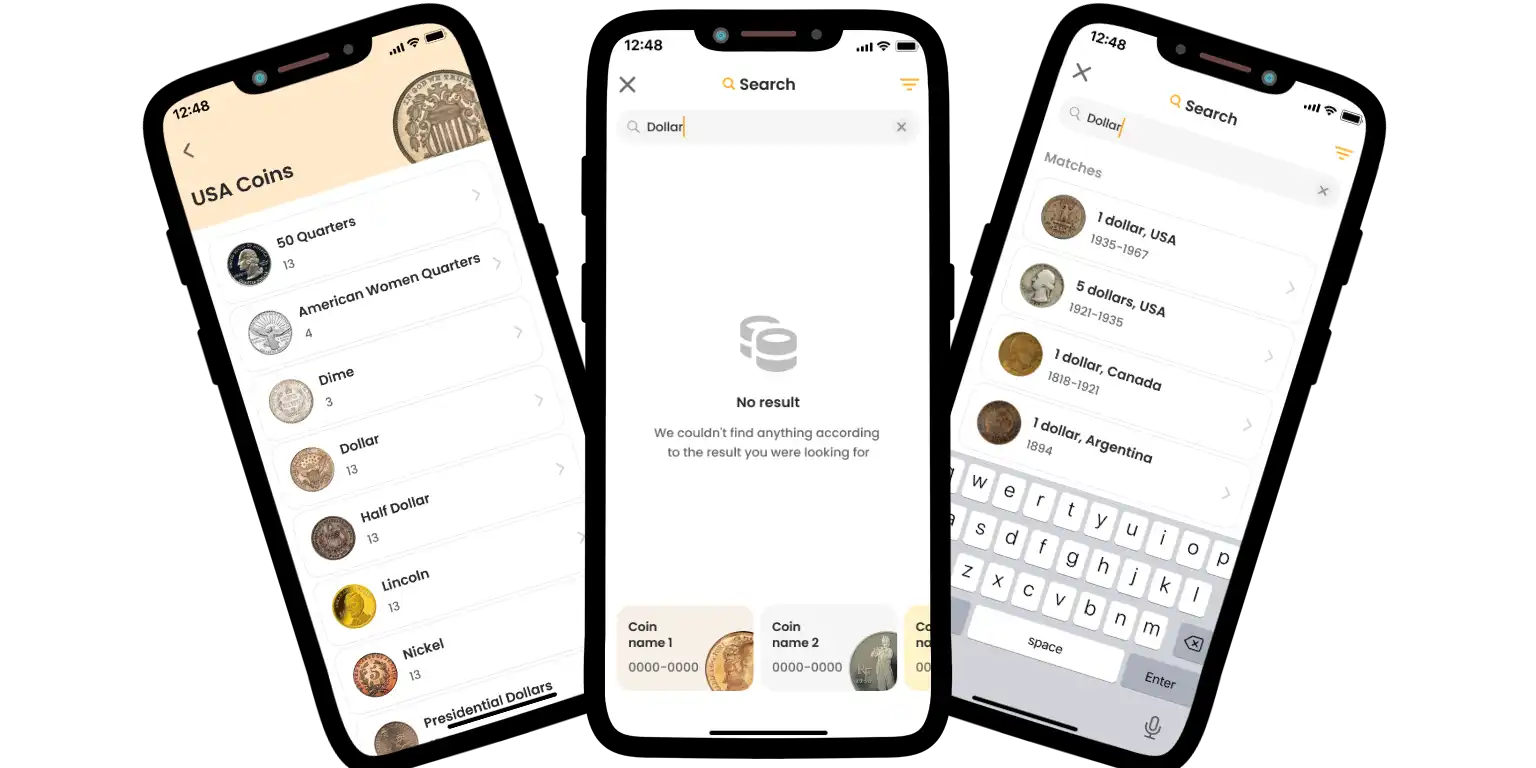 Showing Coin ID Scanner’s abilities.